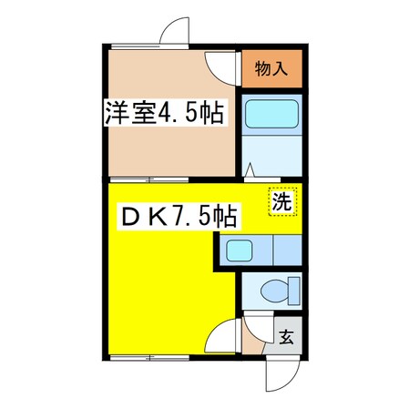 メールアルタイルの物件間取画像